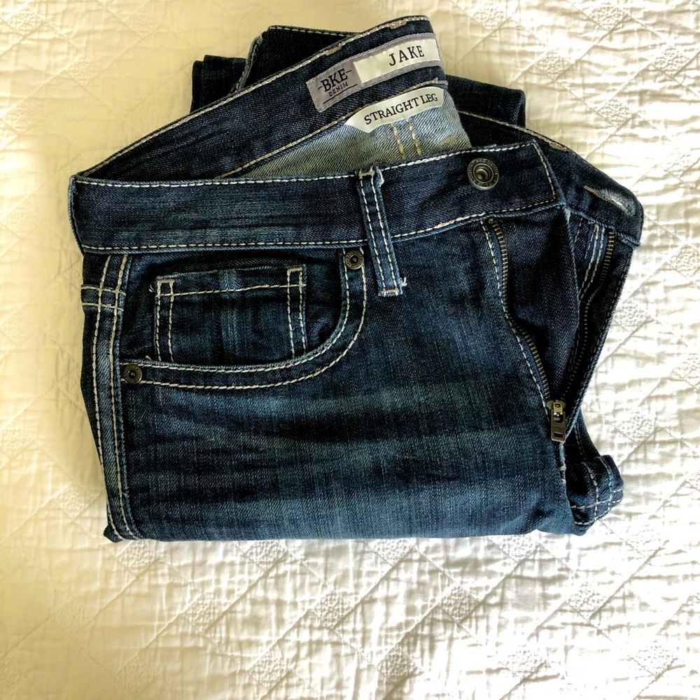 Buckle BKE Jake dark wash men’s denim